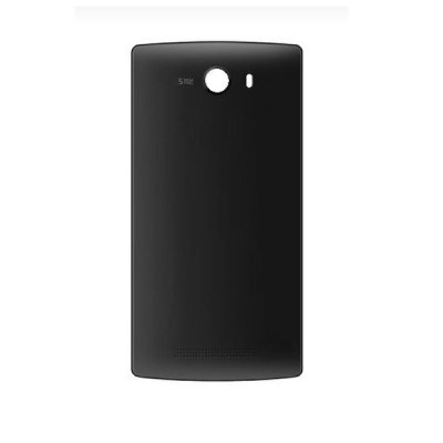 Back Panel Cover For Lava Iris Alfa Black - Maxbhi.com
