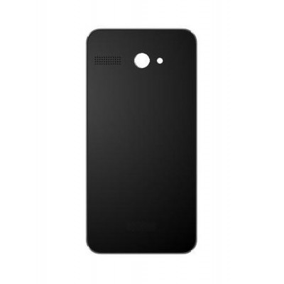 Back Panel Cover For Lava Iris Atom 2 Black - Maxbhi.com