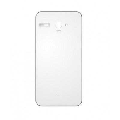 Back Panel Cover For Lava Iris Atom 2 White - Maxbhi.com