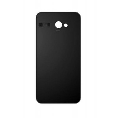 Back Panel Cover For Lava Iris Atom Black - Maxbhi.com