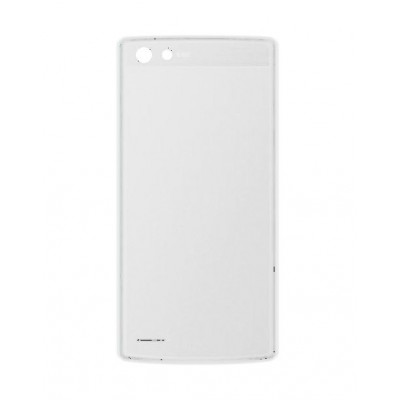 Back Panel Cover For Lava Iris Fuel 25 White - Maxbhi.com