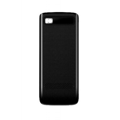 Back Panel Cover For Lava Kkt 34s Black - Maxbhi.com