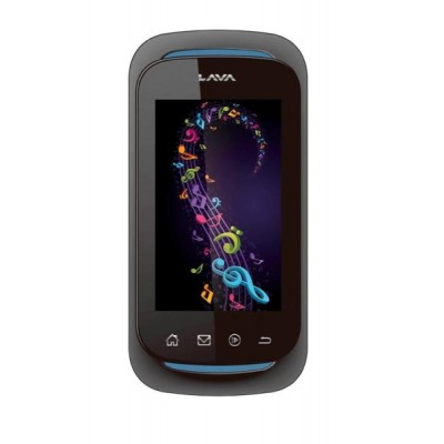 Back Panel Cover For Lava Kkt 50 Black - Maxbhi.com