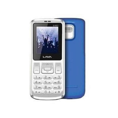 Back Panel Cover For Lava L661 Blue - Maxbhi.com