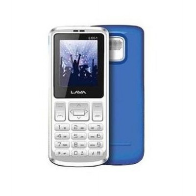 Back Panel Cover For Lava L661 White - Maxbhi.com