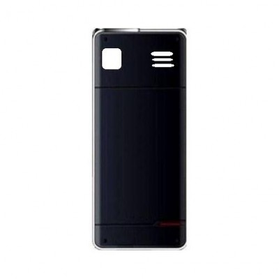 Back Panel Cover For Lava M23 Black - Maxbhi Com