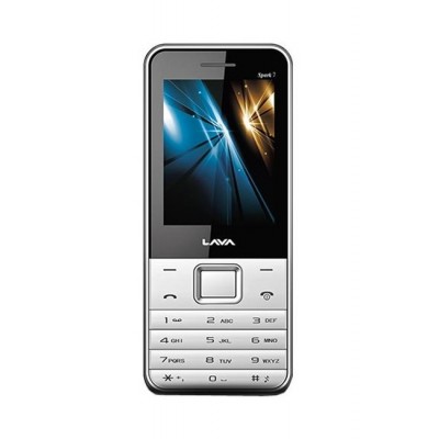 Back Panel Cover For Lava Spark 7 Silver - Maxbhi.com