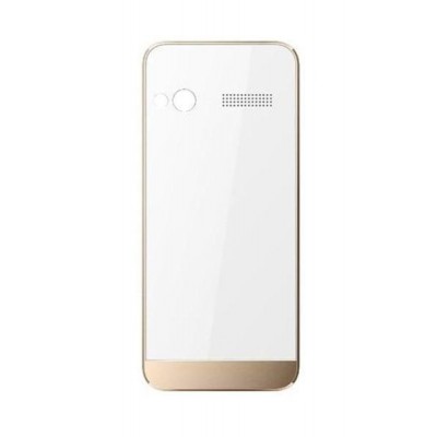 Back Panel Cover For Lava Spark Icon White - Maxbhi.com