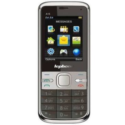 Back Panel Cover for Lephone A15 - Black