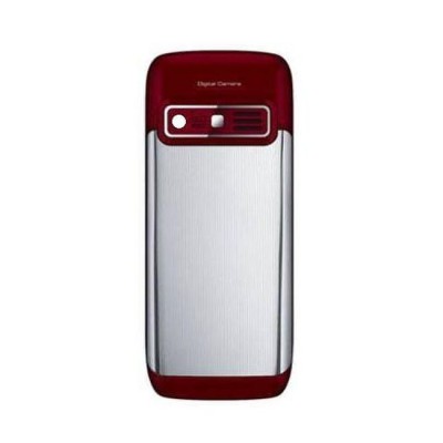 Back Panel Cover For Lephone K7 Red Silver - Maxbhi.com
