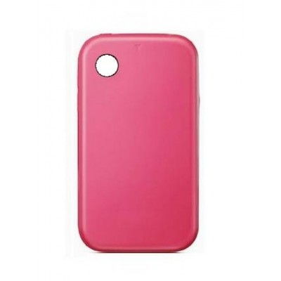 Back Panel Cover For Lg Cookie Max T325 Black Red - Maxbhi.com