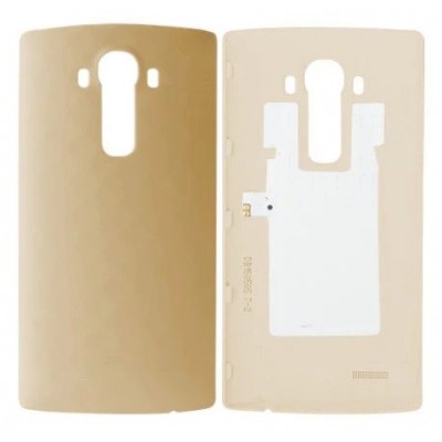 Back Panel Cover For Lg G4 Dual Gold - Maxbhi Com