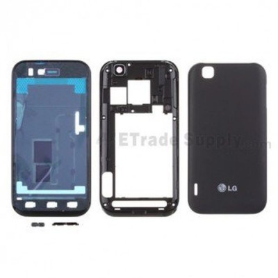 Back Panel Cover for LG Optimus Sol E730 - Blue