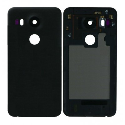 Back Panel Cover For Lg Nexus 5x Black - Maxbhi Com