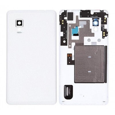 Back Panel Cover For Lg Optimus G F180s White - Maxbhi Com