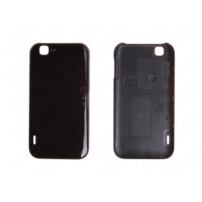 Back Panel Cover For Lg Optimus Sol E730 Black - Maxbhi Com