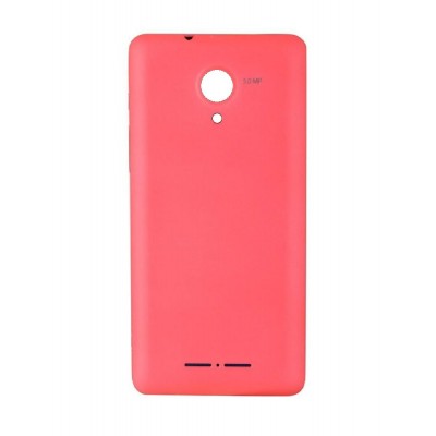Back Panel Cover For Lima Mobiles Ice Cube Pink - Maxbhi.com