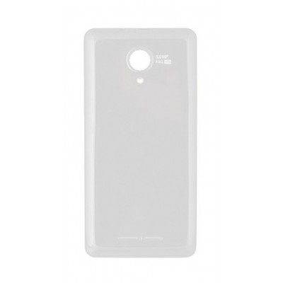 Back Panel Cover For Lima Mobiles Ice Cube White - Maxbhi.com