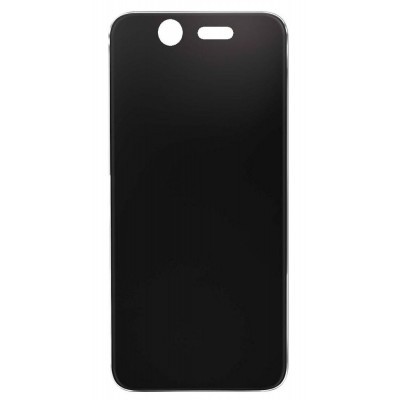 Back Panel Cover For Lyf Earth 2 Black - Maxbhi Com