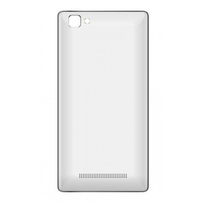 Back Panel Cover For Lyf Flame 8 Ls4505 White - Maxbhi Com