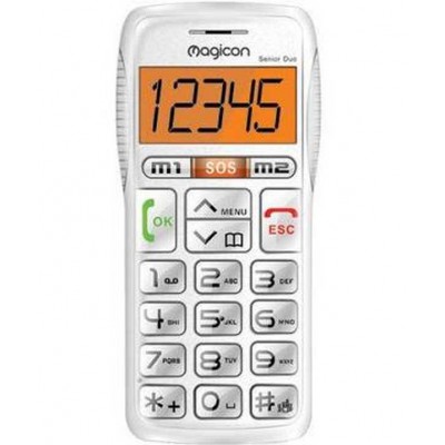 Back Panel Cover for Magicon Senior Duo - White
