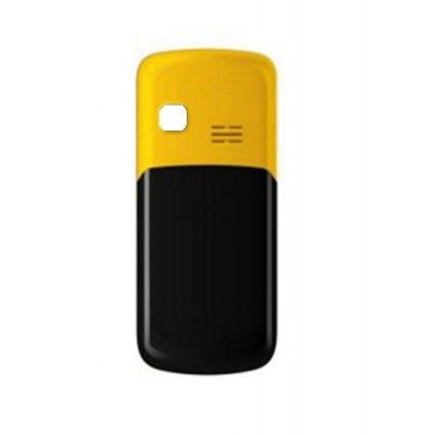 Back Panel Cover For Maxx Msd7 Bar Black Yellow - Maxbhi.com