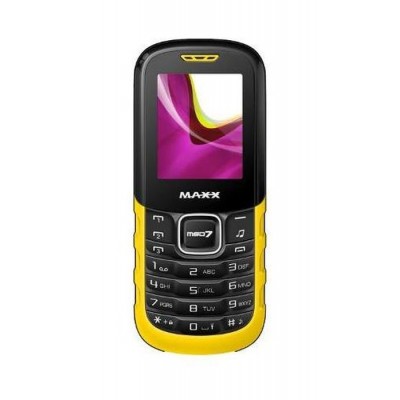 Back Panel Cover For Maxx Msd7 Mx125 Yellow - Maxbhi.com