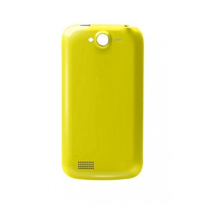 Back Panel Cover For Maxx Msd7 Smarty Black Yellow - Maxbhi.com