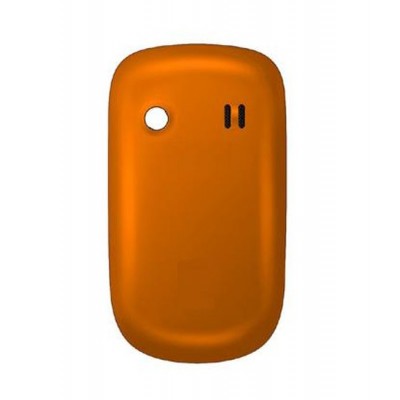 Back Panel Cover For Maxx Msd7 Touch Black Orange - Maxbhi.com