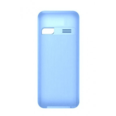 Back Panel Cover For Maxx Msd7 Tri Sim Blue White - Maxbhi.com