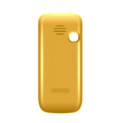Back Panel Cover For Maxx Mx251 Play Yellow - Maxbhi.com