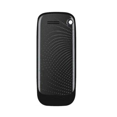 Back Panel Cover For Maxx Sleek Mx464 Black Gunmetal - Maxbhi.com