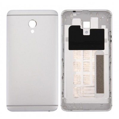 Back Panel Cover For Meizu M3e Silver - Maxbhi Com