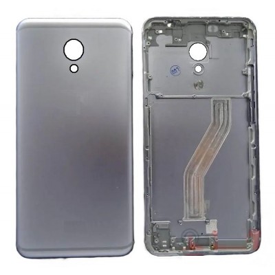 Back Panel Cover For Meizu Mx6 Grey - Maxbhi Com