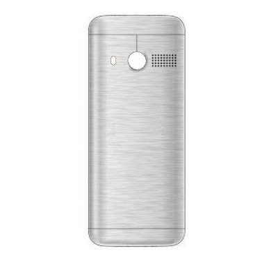 Back Panel Cover For Melbon Dude 99 Silver - Maxbhi.com