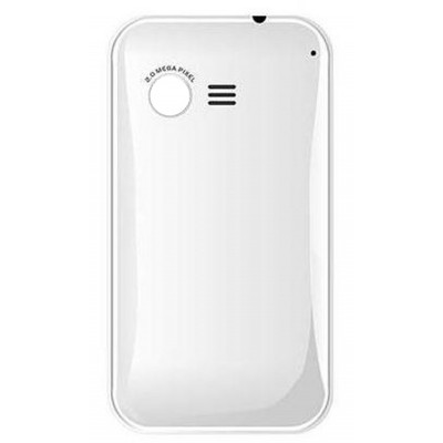 Back Panel Cover For Micromax A50 Ninja Black - Maxbhi Com