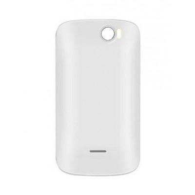 Back Panel Cover For Micromax A65 Smarty 4.3 White - Maxbhi.com