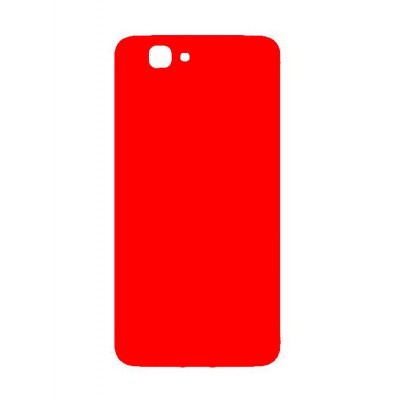 Back Panel Cover For Micromax Canvas 2 Colours Red - Maxbhi.com