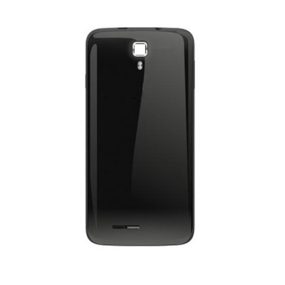 Back Panel Cover For Micromax A177 Canvas Juice Black - Maxbhi Com