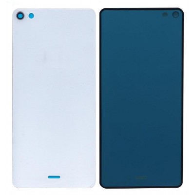 Back Panel Cover For Micromax Canvas Sliver 5 Q450 White - Maxbhi Com