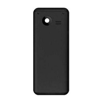Back Panel Cover For Micromax Gc255 Black - Maxbhi.com