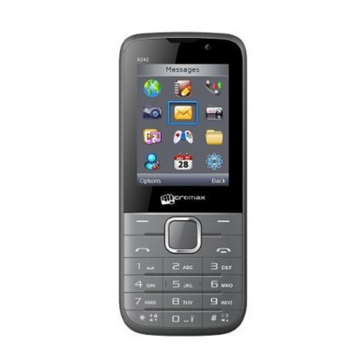 Back Panel Cover for Micromax X242 - White