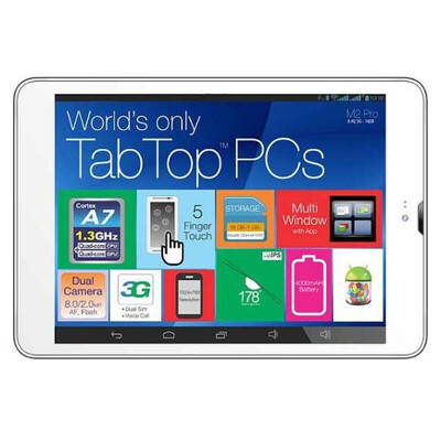 Back Panel Cover for Milagrow M2Pro 3G Call 16GB - White