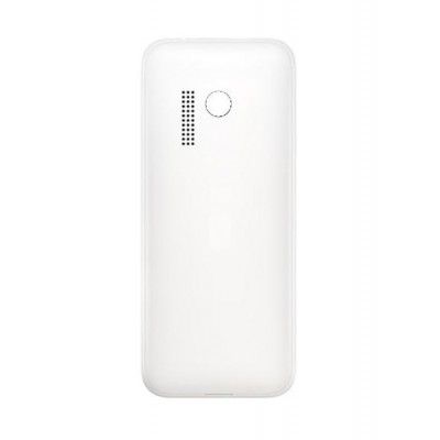 Back Panel Cover For Microsoft Nokia 215 Dual Sim White - Maxbhi.com