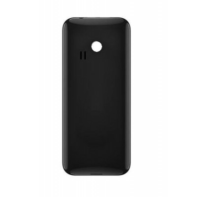 Back Panel Cover For Microsoft Nokia 222 Dual Sim Black - Maxbhi.com