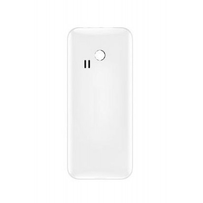 Back Panel Cover For Microsoft Nokia 222 Dual Sim White - Maxbhi.com