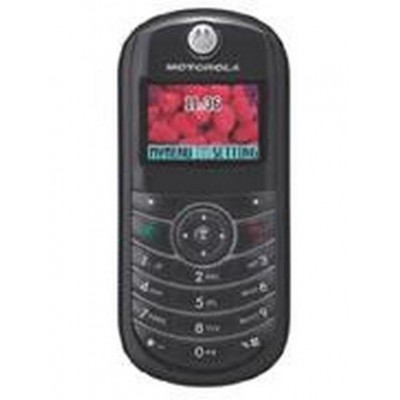 Back Panel Cover for Motorola C140 - Black