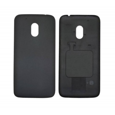 Back Panel Cover For Moto G4 Play Black - Maxbhi Com