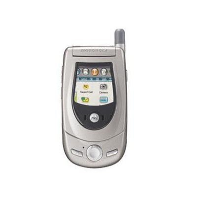 Back Panel Cover For Motorola A760 Grey - Maxbhi.com