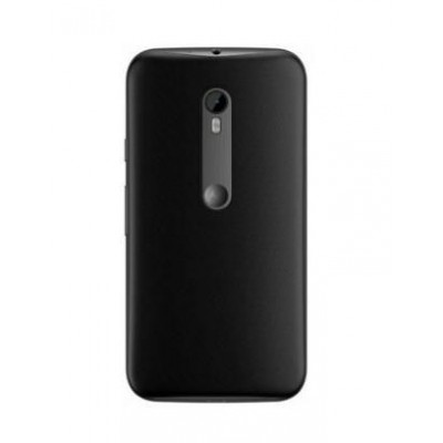 Back Panel Cover for Motorola Moto G Turbo - Black